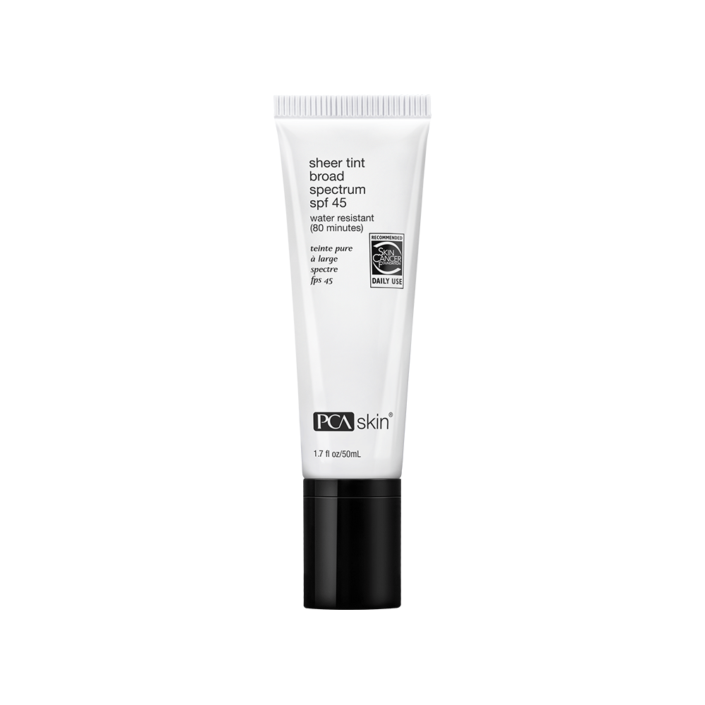 PCA Sheer Tint Broad Spectrum SPF 45 50ml