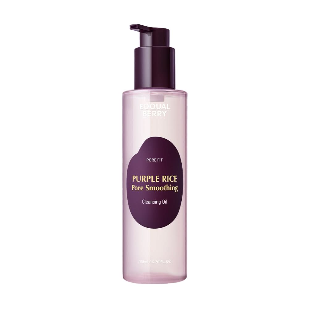 EQQUALBERRY - Purple Rice Pore Smoothing Cleansing Oil (200ml)
