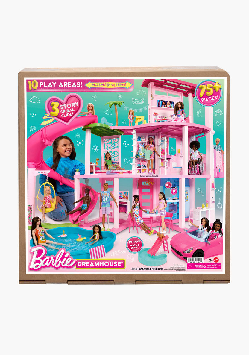 Barbie 75-Piece Dreamhouse Doll House Playset
