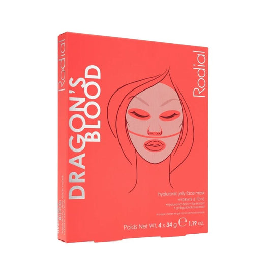 Rodial Dragons Blood Hyaluronic Jelly Mask x4