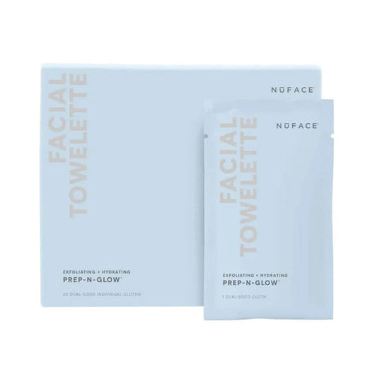 NuFACE Prep-N-Glow Facial Towelette (20 Pack)