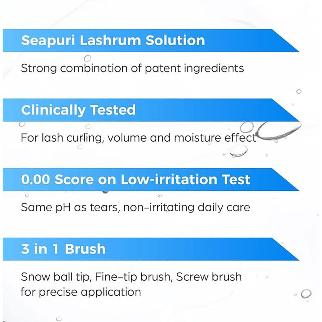 Seapuri Lashrum Eyelash Enhancing Serum 10g