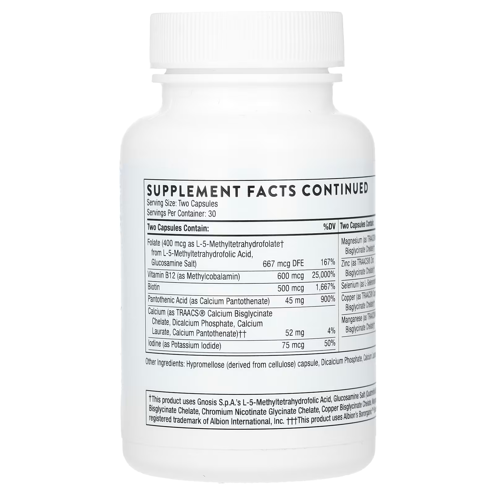 Thorne, Basic Nutrients 2/Day, 60 Capsules