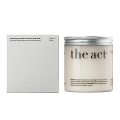 The Act Exfoliating Sea Salt & Coconut Body Balm 300ml