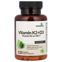 Futurebiotics, Vitamin K2 + D3 Capsules