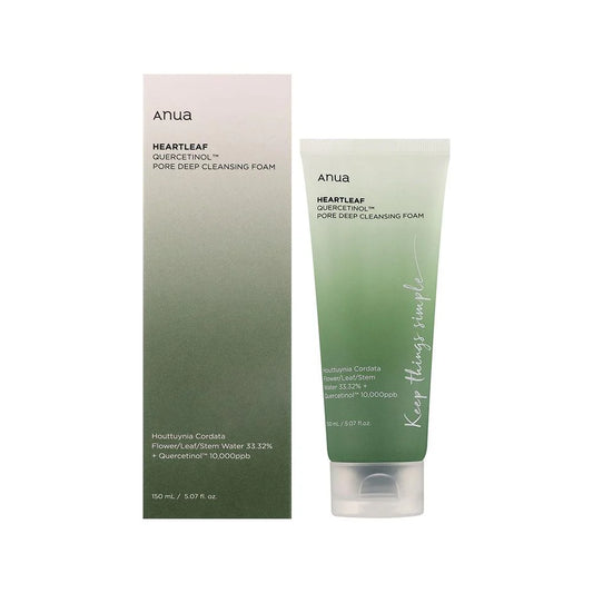 Anua - Heartleaf Quercetinol Pore Deep Cleansing Foam (150ml)