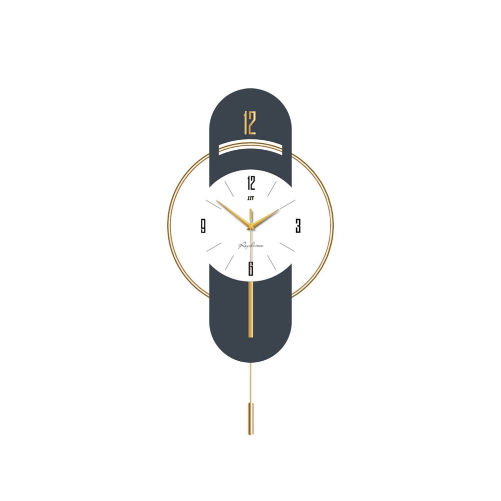 ساعة حائط عصرية من BLISS VIE، متوسطة الحجم 75 × 35 سم