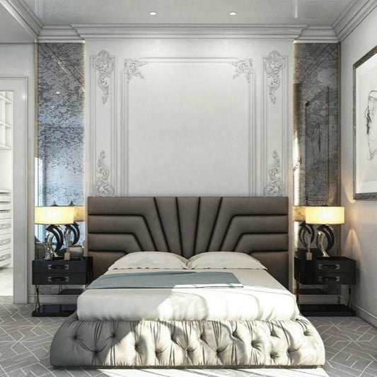 Riviera Upholstered Bed in multiple sizes