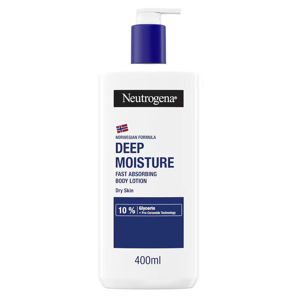 Neutrogena Norwegian Formula Deep Moisture Body Lotion for Dry Skin 400ml