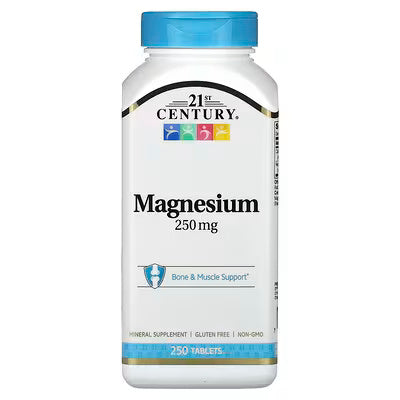 21st Century, Magnesium, 250 mg