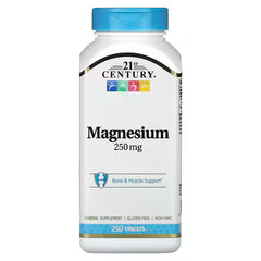 21st Century, Magnesium, 250 mg