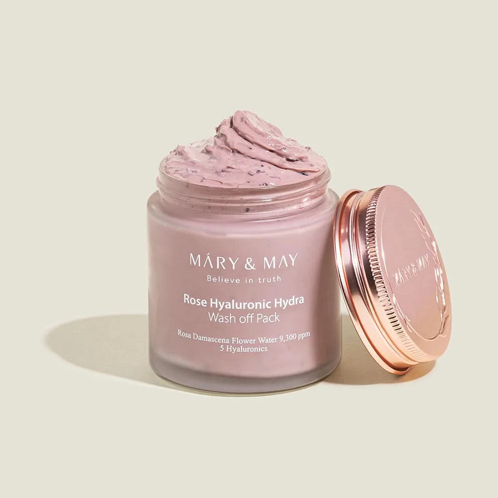 Mary&May - Rose Hyaluronic Hydra Wash Off Mask Pack