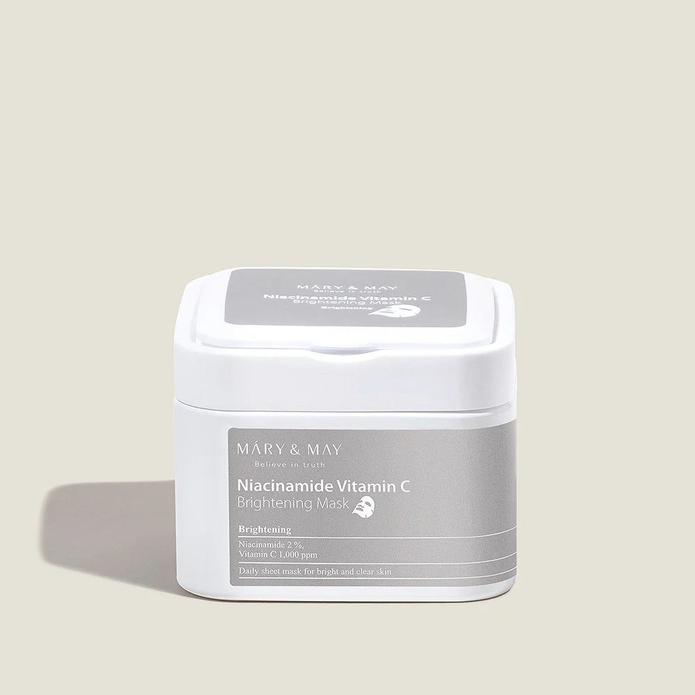 Mary&May - Niacinamide Vitamin C Brightening Mask 30 Sheets, 400gms