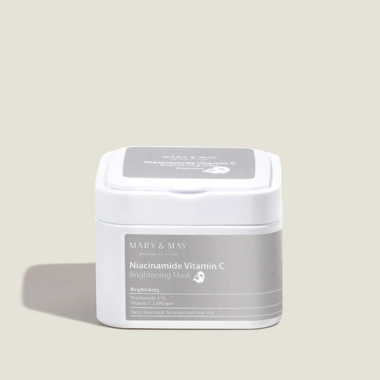 Mary&May - Niacinamide Vitamin C Brightening Mask 30 Sheets, 400gms