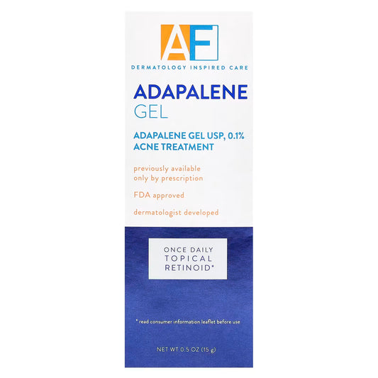ACNE FREE, Adapalene Gel USP, 0.1%, Acne Treatment , 0.5 oz (15 g)