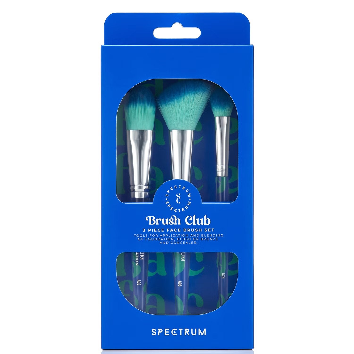 Spectrum Brush Club 3 Piece Brush Set