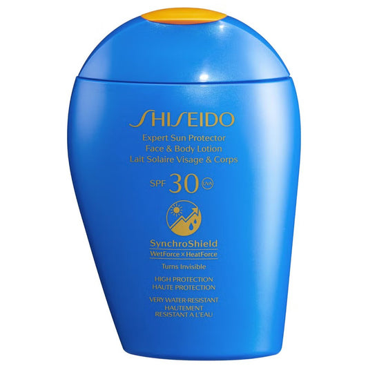 لوشن شيسيدو إكسبرت الواقي من الشمس للوجه والجسم بعامل حماية SPF30، 4.33