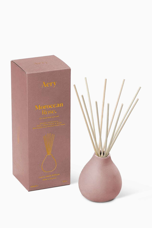 Aery Moroccan Rose Reed Diffuser, 200ml