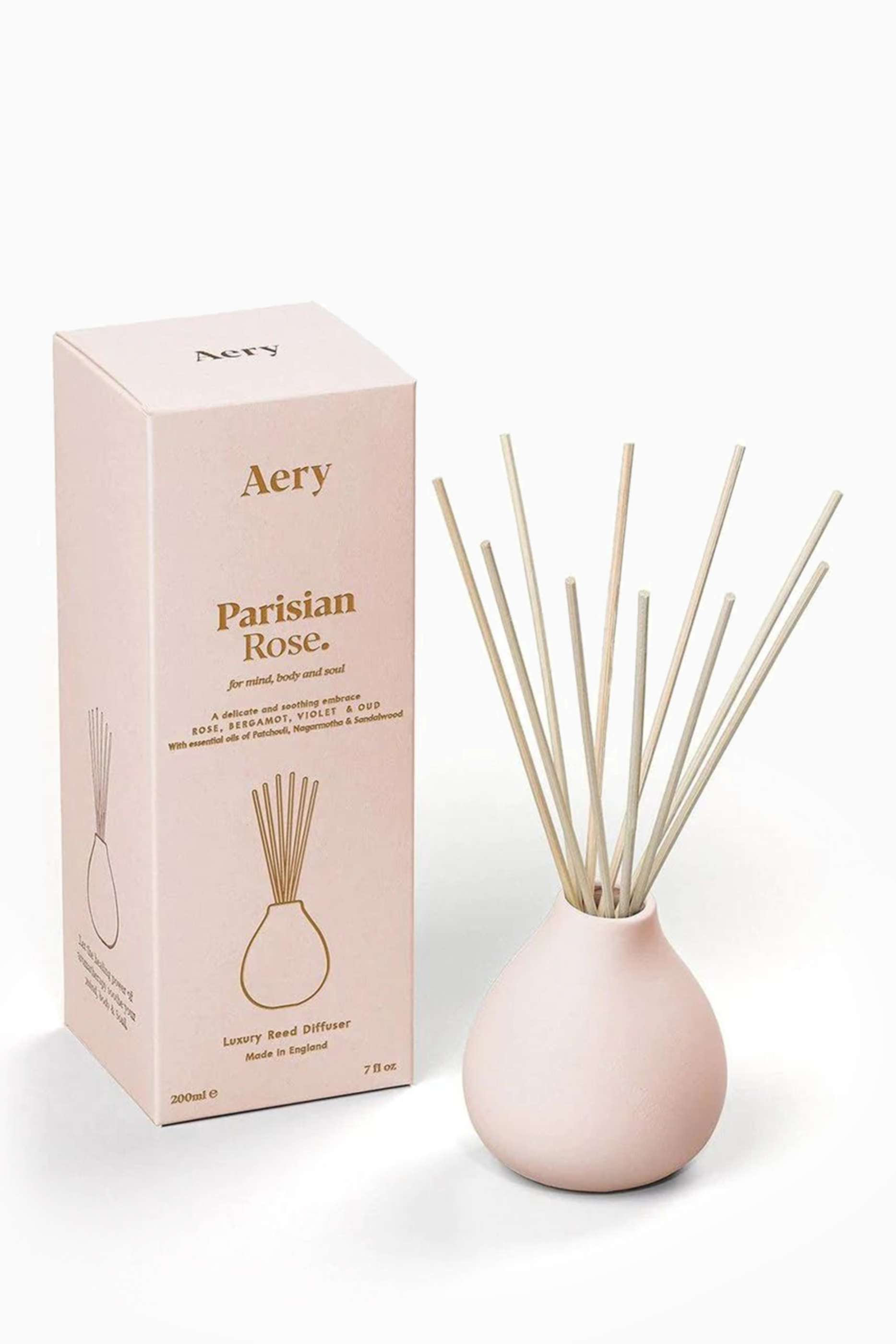 Aery Parisian Rose Diffuser, 200ml