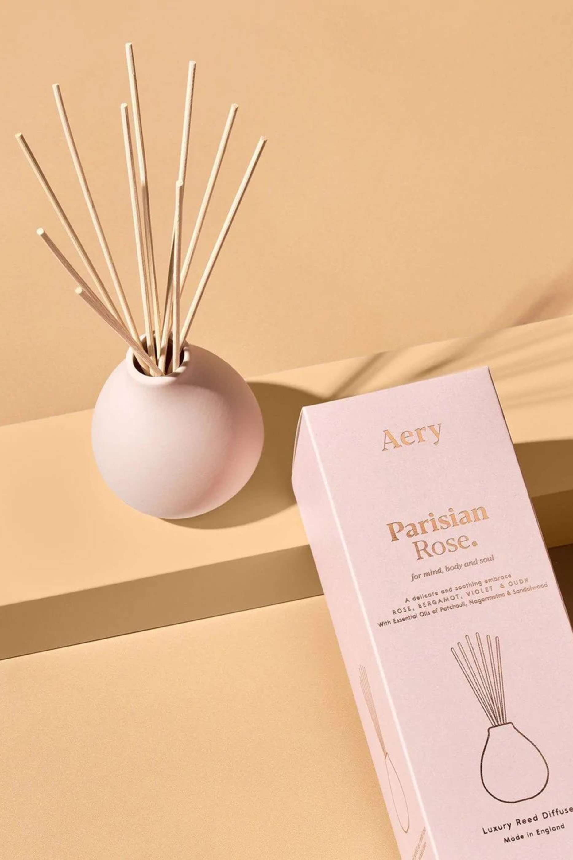 Aery Parisian Rose Diffuser, 200ml