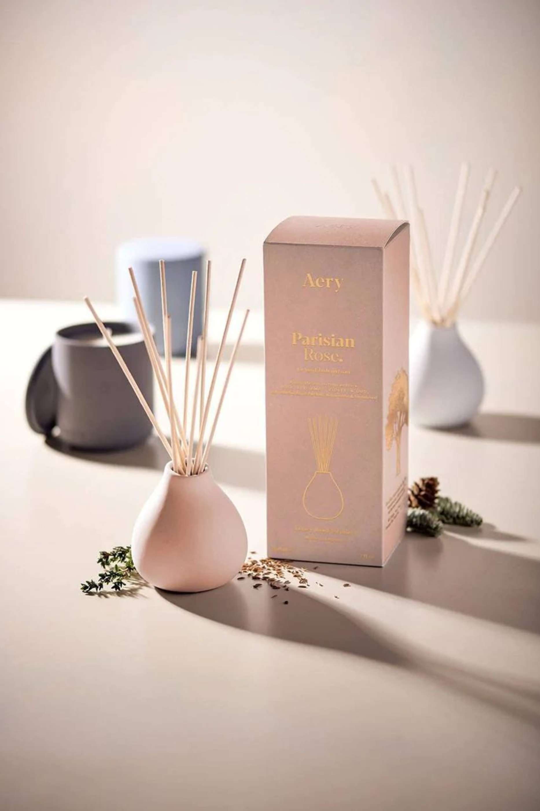 Aery Parisian Rose Diffuser, 200ml