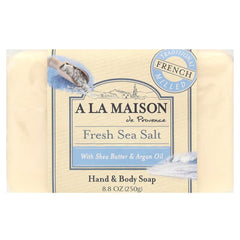 A La Maison de Provence, Hand & Body Bar Soap, Fresh Sea Salt, 8.8 oz (250 g)