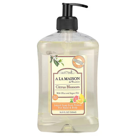 A La Maison de Provence, Liquid Soap For Hand & Body, Citrus Blossom, 16.9 fl oz (500 ml)