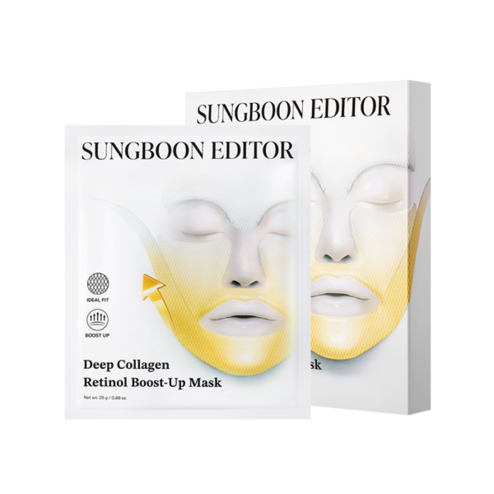 SUNGBOON EDITOR - Deep Collagen Retinol Tension Boost Up Mask Set