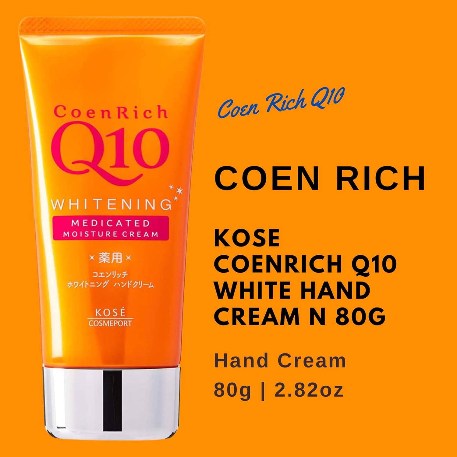 Kose - CoenRich Q10 Whitening Hand Cream