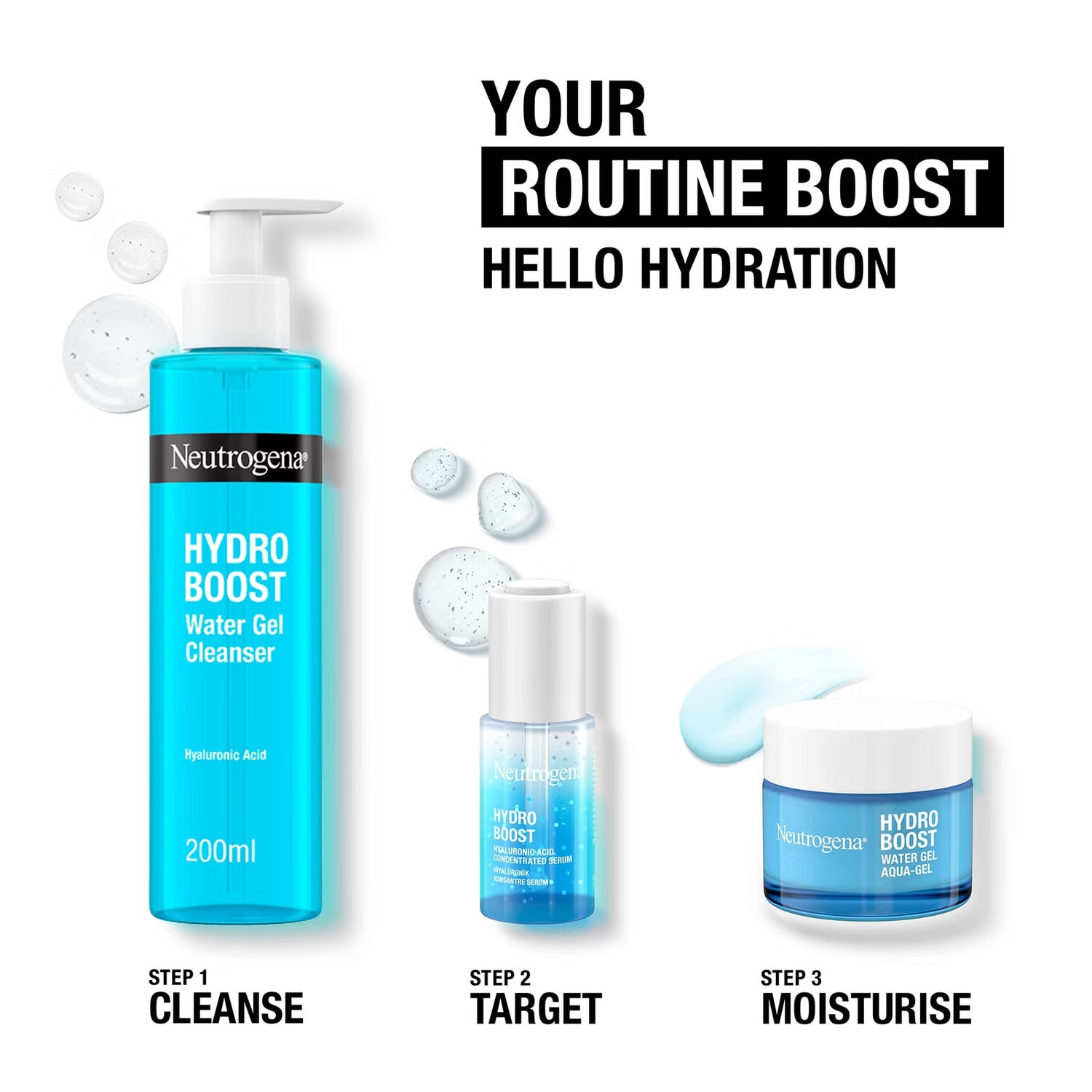 Neutrogena Hello Hydration Bundle with Hyaluronic Acid