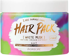 MACQUEEN - Biorecipe 1 Sec Damage Care Hair Pack White Musk