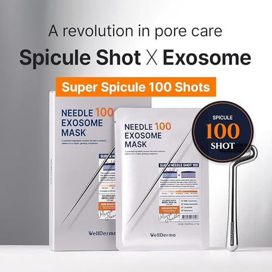 WellDerma - Needle Exosome Mask Pack 100 Set