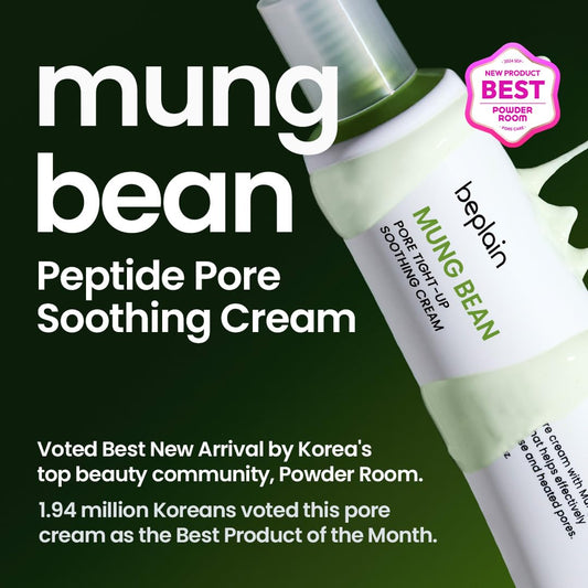 beplain - Mung Bean Pore Tight-up Soothing Cream Mini