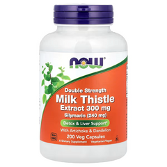 NOW Foods, Milk Thistle Extract, 300 mg,Veg Capsules
