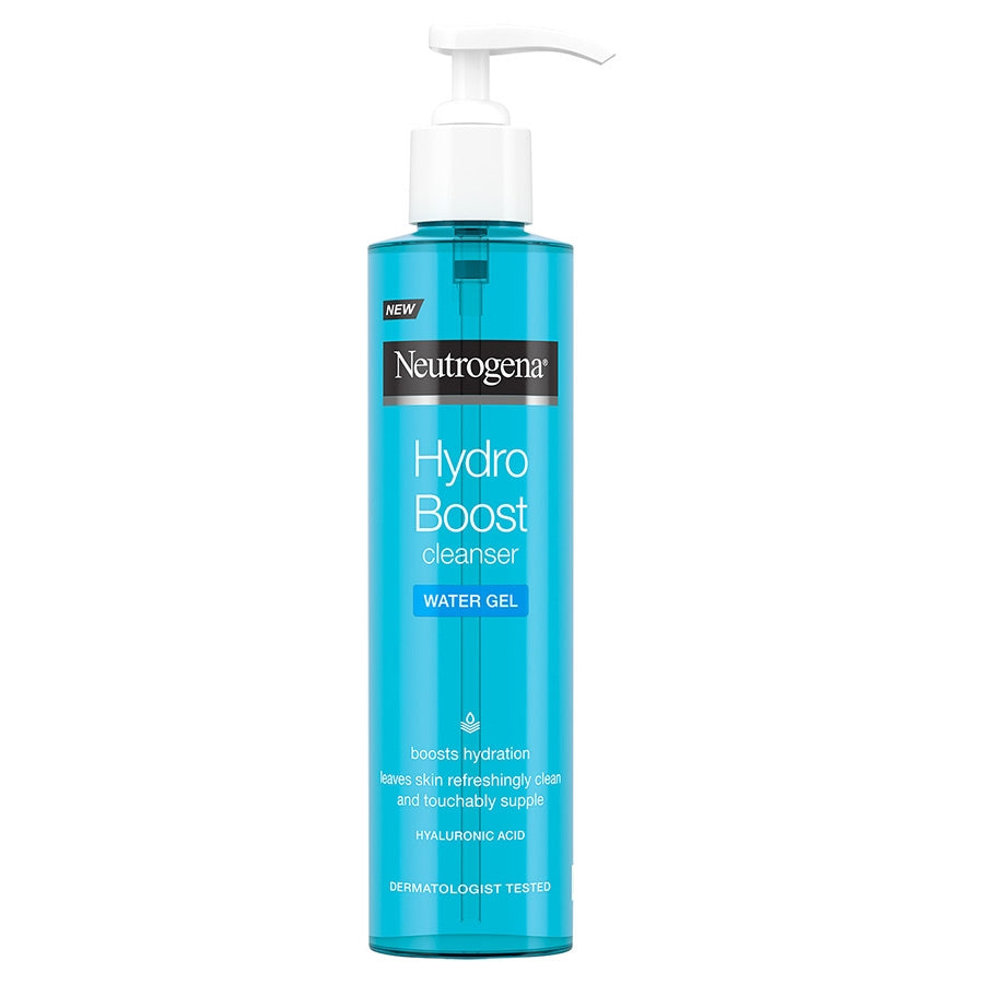 Neutrogena Hydro Boost Water Gel Facial Cleanser for Dry or Dehydrated Skin 200ml