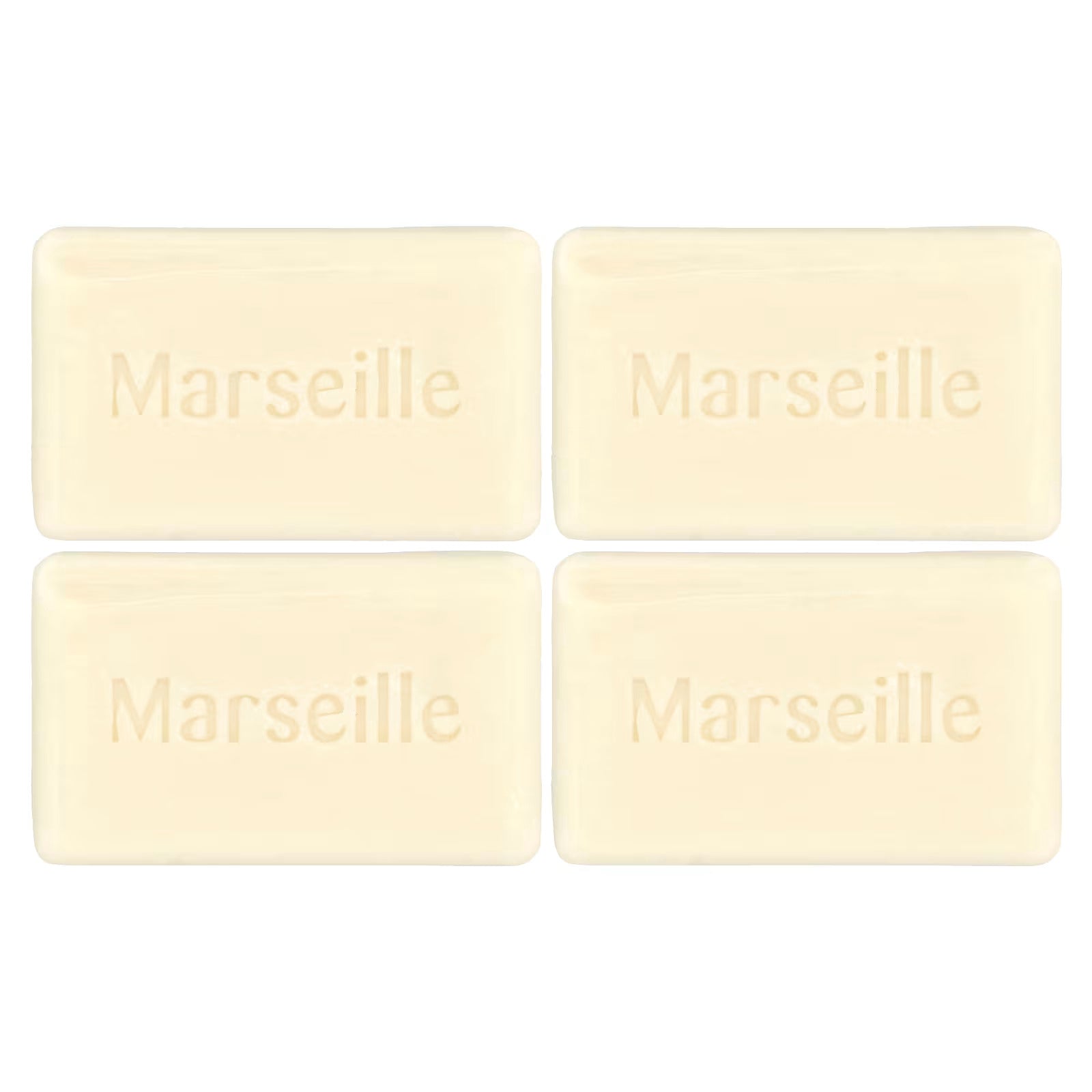 A La Maison de Provence, Hand & Body Bar Soap, Sweet Almond, 4 Bars, 3.5 oz (100 g) Each