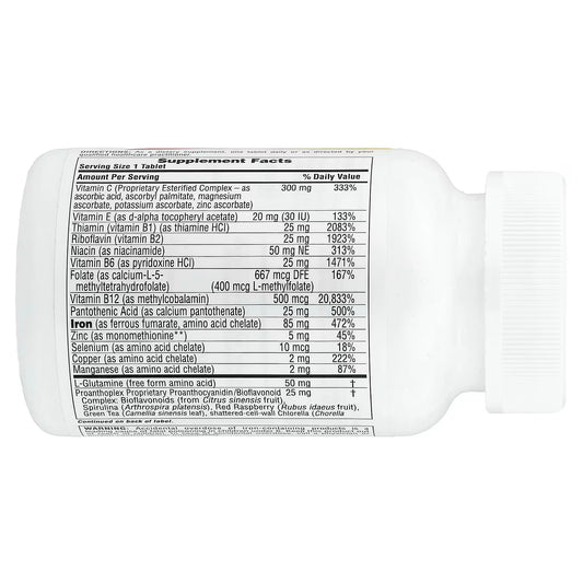 NaturesPlus, Hema-Plex®, Iron with Essential Nutrients for Healthy Red Blood Cells, 60 Slow-Release Tablets