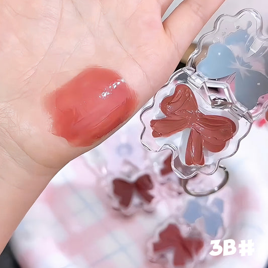 Cappuvini - Lucky Butterfly Keychain Lip Gloss - 4 Colors
