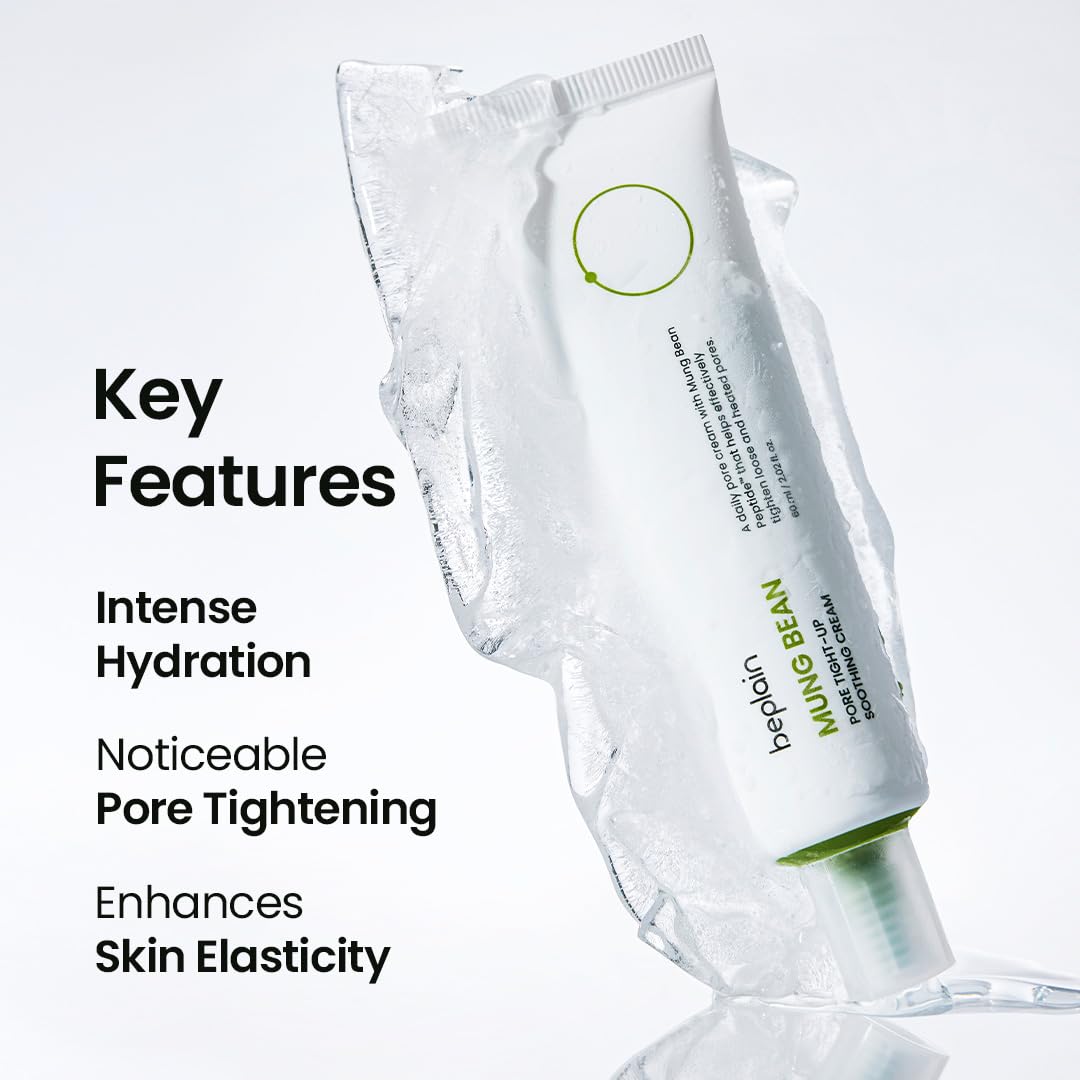 beplain - Mung Bean Pore Tight-up Soothing Cream Mini