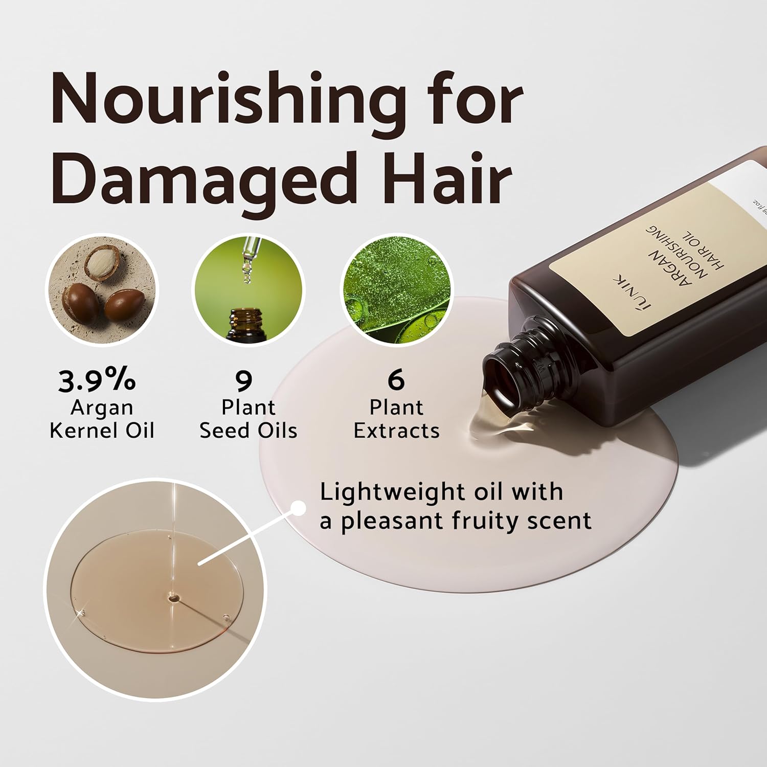 iUNIK - Argan Nourishing Hair Oil