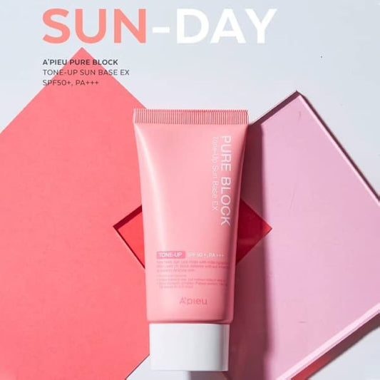 A'PIEU - Pure Block Tone-Up Sun Base SPF50+ PA+++ (50ml)