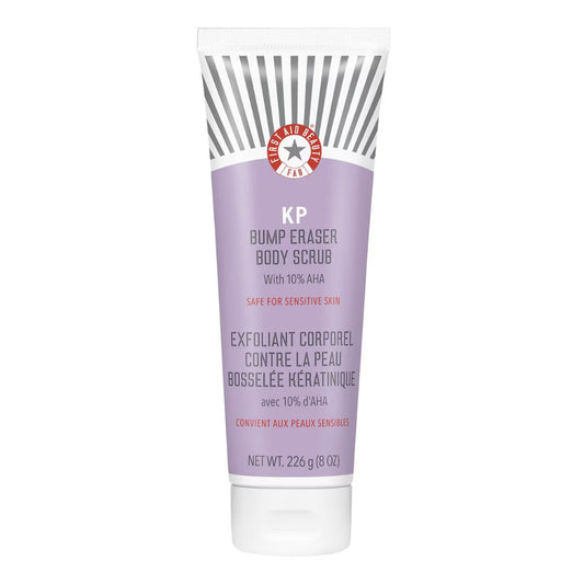 مقشر الجسم First Aid Beauty KP Bump Eraser مع 10% من أحماض ألفا هيدروكسي (AHA) 8 أونصة