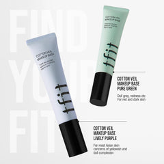 TFIT - Cotton Veil Makeup Base - 2 Types