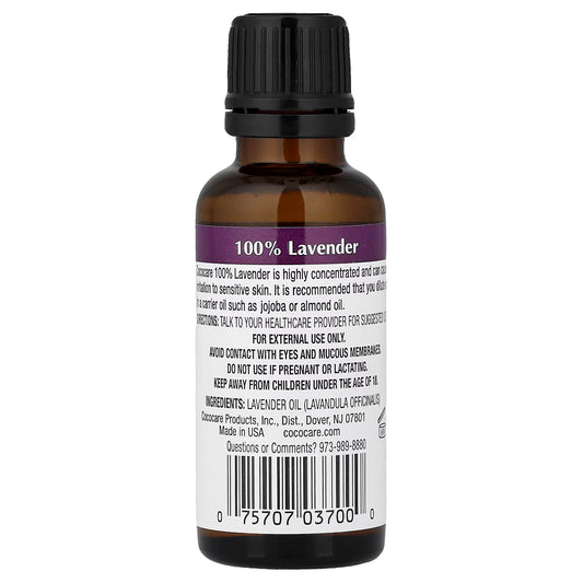 Cococare, 100% Lavender, 1 fl oz (30 ml)