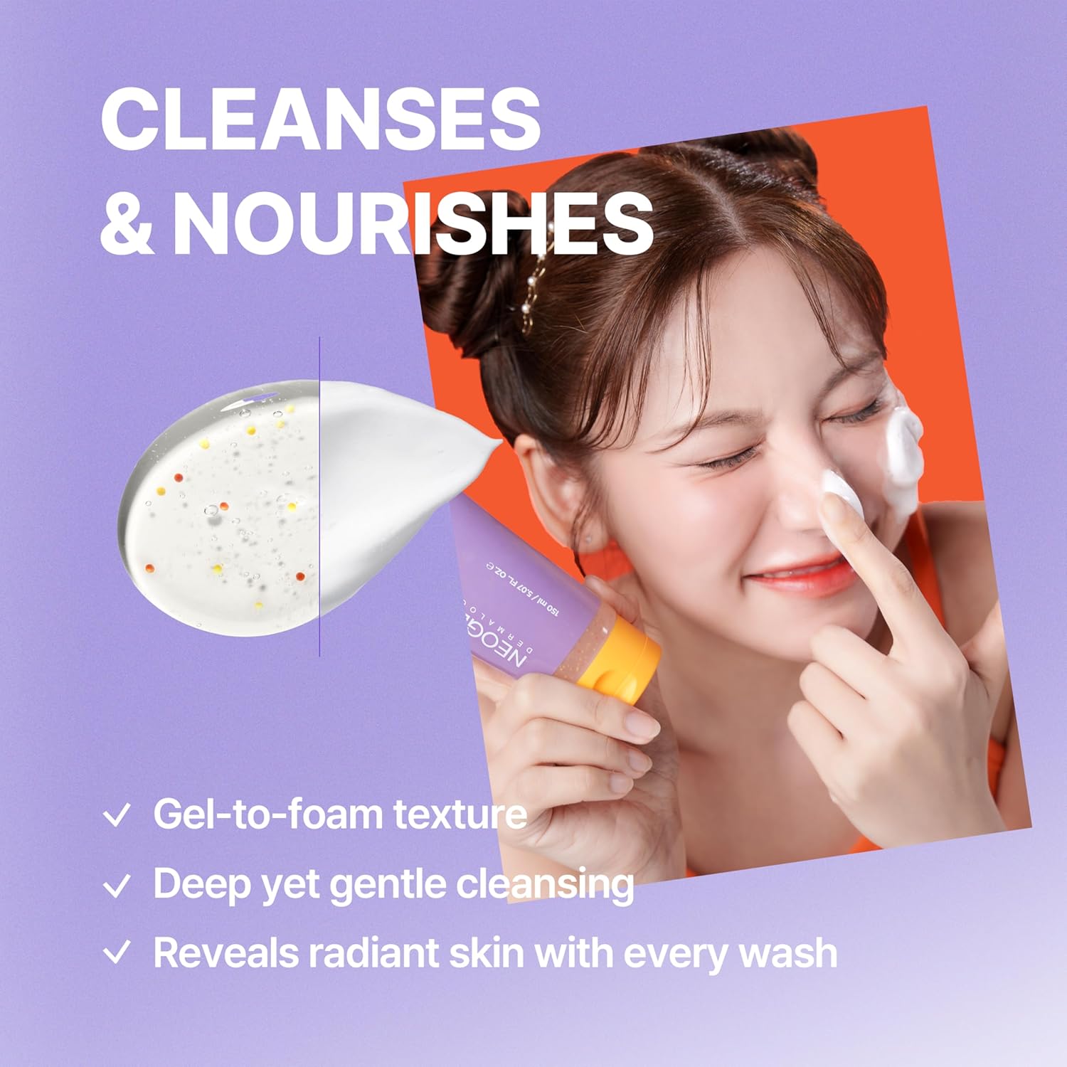 NEOGEN - Dermalogy Double Vita Capsule Cleansing Foam