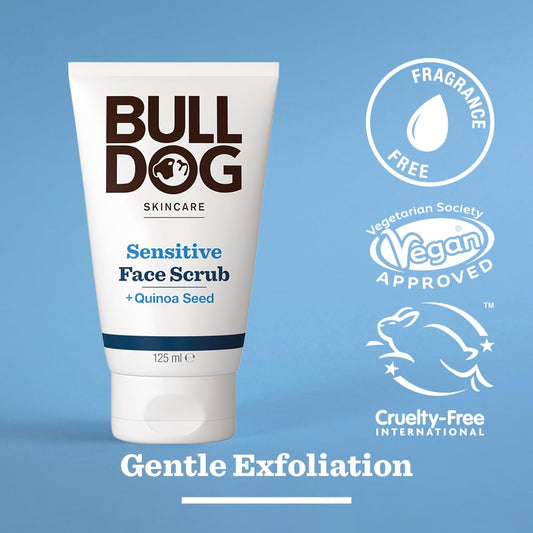 Bulldog Sensitive Face Scrub 125ml