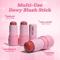 PINKFLASH - Multi-Use Watery Blush Stick - 6 Colors