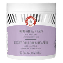 First Aid Beauty Ingrown Hair Pads with BHA and AHA 60 pads