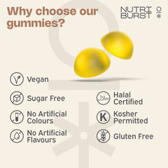 Nutriburst Vitamin D3 + K2 60 Gummies