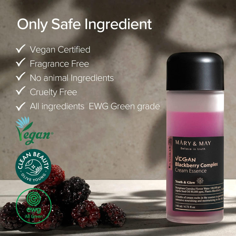 Mary&May - Vegan Blackberry Complex Cream Essence (140ml)